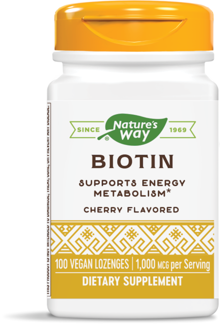 Nature's Way Биотин 1000 mcg x 100 таблетки