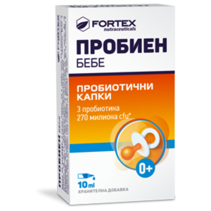 ФОРТЕКС ПРОБИЕН БЕБЕ капки 10 мл